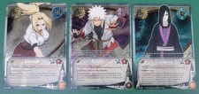Naruto CCG Jiraiya, Tsunade, Orochimaru  🚨 1st Edition 🚨 picture