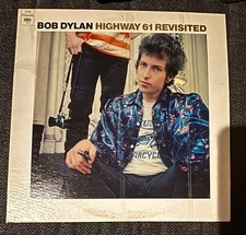 Bob Dylan Highway 61 Revisited LP Columbia JC 9189 Stereo Vinyl Play Tested picture