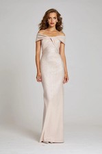 Teri Jon Jacquard Off The Shoulder Gown picture