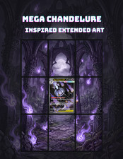 Mega Chandelure (Pokemon Extended Art Pages) picture