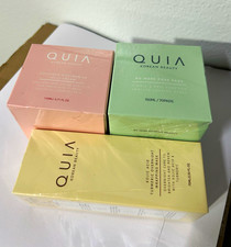 QUIA Korean Beauty 3-Piece Skincare Set - Jelly Cream, Pore Pads & Turmeric Mask picture