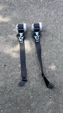 10-24 4Runner Black Rear 3rd Row Left & Right Seat Belts Restraint OEM picture