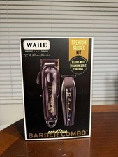 New Wahl Cordless Barber Combo Clipper/Detailer Trimmer - Black (3025397) picture