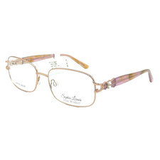 Sophia Loren BR81 Natural 003 Eyeglass Frame 56 17 135 picture