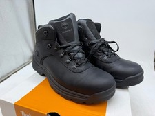 Timberland Flume Mid Hiking Boots Men's Black Leather Ankle Waterproof - 11 picture