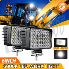 For Case IH Tractors Upper Front Cab Etc OE 239758A1 2x LED FLOOD Work Light picture