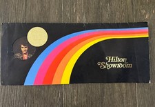RARE Elvis Rainbow Menu / Pre Holiday Jubilee / December 1975 Las Vegas Hilton picture
