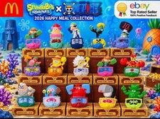 McDonald’s Spongebob X One Piece 2026 Happy Meal complete set of 15 toys picture