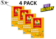 Sun-Maid California Golden Raisins 12 oz Pack of 4 Fresh & Sweet picture