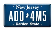 Wednesday Addams | ADD4M5 | Metal Stamped Replica Prop License Plate picture