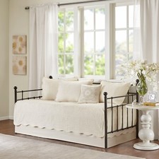 Madison Park Tuscany 6 Piece Reversible Scalloped Edge Daybed Cover Set picture