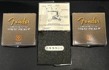 Genuine Fender Vintage Original 57/62 White Strat Pickups (Set of 3) picture