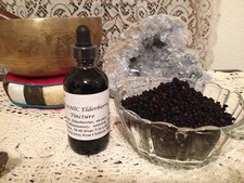 Organic NON-GMO Elderberry Tincture Extract 4floz picture