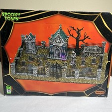 Lemax Spooky Town Misty Crypt Graveyard 64633 BRAND NEW 2026  picture