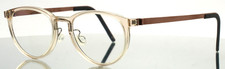 LINDBERG Acetanium 1505 AG05 Clear Beige Brown Unisex Kids Eyeglasses 44-17-135 picture