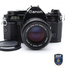 Read [Excellent+5] Canon AE-1 Program Film Camera Black New FD 50mm f1.4 JAPAN picture