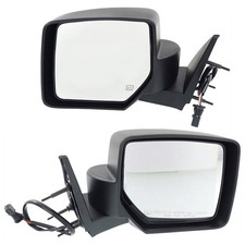 Pair Set of 2 Mirrors  Driver & Passenger Side Heated Left Right for Dodge Nitro picture