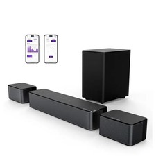 Ultimea 5.1 Surround Sound Bar with Wireless Subwoofer & Rear Speakers, 352W picture