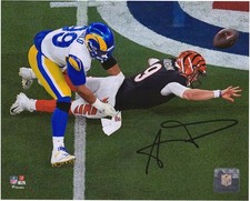 Aaron Donald Rams Signed 8x10 Super Bowl LVI Champions Sack Photograph picture