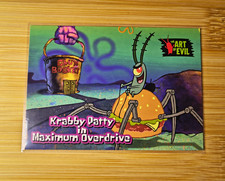 Topps SpongeBob SquarePants Series 2 2009 The Art of Evil #80 Krabby Patty picture