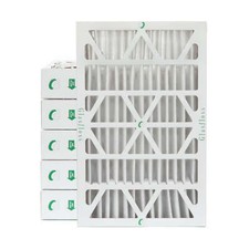 Glasfloss ZL 16x25x4 MERV 10 (FPR 7) Pleated HVAC Air Filters. Case of 6 picture