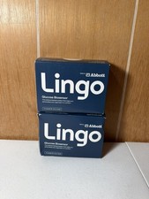 Set of 2 Lingo Continuous Glucose Biosensor Monitor (CGM) Exp: 06/30/26 picture
