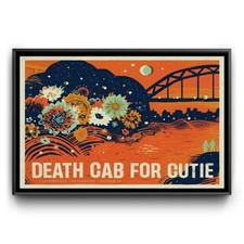 Death Cab For Cutie The Glasshouse Gateshead UK Poster 2026 Concert picture