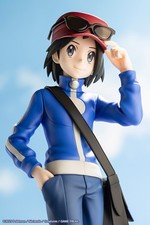 Kotobukiya 1/8 Pok?mon Calem with Froakie ARTFX J STATUE picture