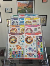 1997 Pokémon Japanese Zukan Jumbo Card Unpeeled (Set 1-4 & 6-12) - Damage (back) picture