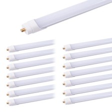 8FT 50W T8 LED Tube Light Single pin 5000k FA8 Base Milky Cover picture