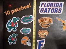New Florida Gators Embroidered Patches LOT of  10  picture