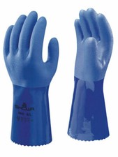 Atlas 660 Fully Coated Triple-Dipped PVC Work Gloves Chemical Resistant 12/Pairs picture