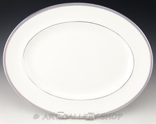 Wedgwood Vera Wang GROSGRAIN PLATINUM 14-1/4