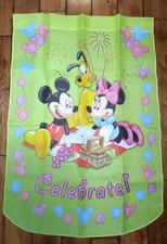 Hamilton Collection Gift of Friends Mickey and Friends Holiday Flag 
