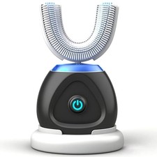 Automatic U-Shaped Ultrasonic 360 Auto Toothbrush with Whitening Blue Light f... picture