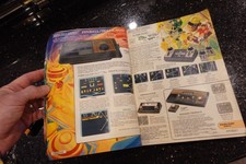 1977 Sears CHRISTMAS Book Atari 2600 game console  Mattel Auto Race Football  A2 picture