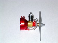 Cox .010 Gas Engine With Custom Metal fuel tank picture