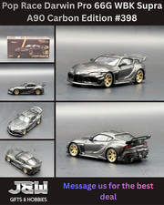 Pop Race (JDM/Tuner) Darwin Pro 66G WBK Supra A90 Carbon Edition 640398 1/64 picture