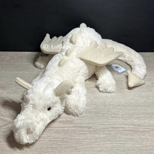 AUTHENTIC❗️Jellycat Large Snow Dragon 20” NWT- SHIPS SAME DAY picture