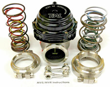 TiAL GENUINE 304L Stainless MVS 38mm Black Wastegate With V-Band &Flanges MV-S picture