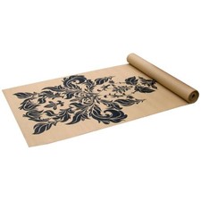 Gaiam Yoga Mat Classic Print Non Slip Exercise & Fitness Mat Damask, 4mm picture