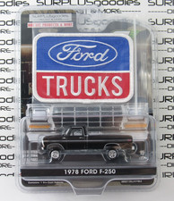 2026 Greenlight Black LIFTED 1978 FORD F-250 F250 Pickup w/Ford Trucks Patch #C picture