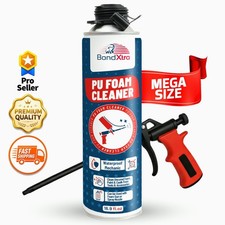 BondXtra Spray Foam Gun Cleaner -Professional PU Applicator Residue Remover 1 pk picture