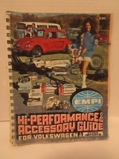 Volkswagen EMPI Hi-Performance Accessory Guide 1972 Catalog with Price List picture