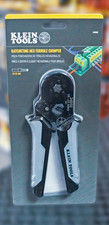 Klein Tools 34056 Ratcheting Ferrule Hex Crimper, 10 to 22 AWG Wire- BRANDNEW picture