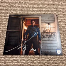 Bruce Campbell Signed Evil Dead 8x10 Photo, “Ash” Ins., Official Pix Authentic picture