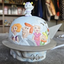 Vintage 1986 Jetsons Cartoon Porcelain Night Light Lamp Hanna-Barbera Rare  picture