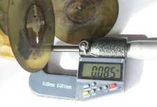 5 pcs Super slim Cut Off Diamond wheel Metal bond 75-12,5-0,065 mm . picture