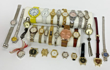 Vintage 28pc Ladies Mixed Watch Lot Skagen Gruen Sutton Hugo Max Eikon & More picture