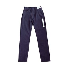 New UNIQLO Ezy Ultra Stretch Jeans S 27-30 Waist Dark Denim NWT Drawstring picture